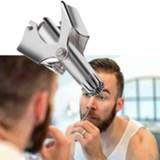 👉 Scheermesje mannen Mini Manual Nose Hair Trimmer Waterproof Ear Shaver Clipper Portable Vibrissa Razor Cleaning Unisex