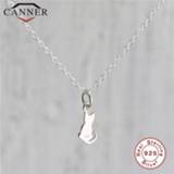 👉 Hanger zilver vrouwen 100% High Quality 925 Sterling Silver Animal Pendant Necklace Women Cat/Eagle wings Chain Fashion Jewelry Drop shipping