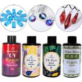 👉 Epoxy resin Uv Ultraviolet Hard soft gummy for DIY Jewelry Making, Craft Decoration - Solar Cure Sunlight Activated Cryst