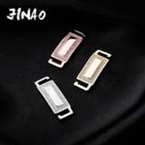 👉 Zirconia JINAO 2020 NOW HIP HOP Iced out Cubic Custom shoe buckle Accessories DIY Sneaker Kits