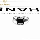 👉 Zilver vrouwen XIYANIKE 925 Sterling Silver Vintage Creative Handmade Opening Rings For Women Wedding Couple Trendy Elegant Meteorite Jewelry