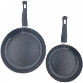 Koekenpan staal Benson Set 20 en 25 cm 8719274349334