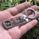 👉 Keychain steel Handmade Custom For Car Logo Name Stainless Personalized Gift Customized Anti-lost Keyring Key Chain Ring Gifts