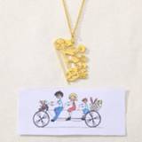 👉 Keychain steel Children's Drawing Customized Personlaized Gift Lucky Amulet From Family Best Wishes Stainless Jewelry