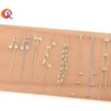 👉 F-connector Cordial Design 50Pcs Jewelry Accessories/Connectors For Earrings/DIY Making/Rhinestone Claw Chain/Hand Made/CZ Earring Findings