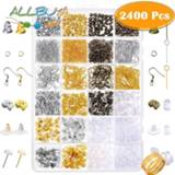 👉 24 Style Jewelry Making Supplies Kits Earring Accessories Findings Set for DIY Handmade Charm Jewellery 2400pcs