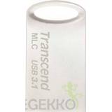 👉 Flash drive zilver Transcend JetFlash TS4GJF720S USB 4 GB Type-A 3.2 Gen 1 (3.1 1)