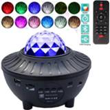 👉 Projector 1Set Star Sky Night Light Projection Ocean Waving Lights 360 Degree Rotation Lighting Lamp