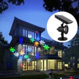 👉 Projector Solar powered LED Laser Moving Snowflake Disco Light Waterproof Christmas Stage Lights Outdoor Garden Landscape Lamp