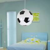 👉 Hanger Football pendant light for creative children bedroom lights balcony LED lamp drop E27 lampshade dinner room foyer