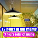 👉 Hanger Solar Panel Hanging Lamp Indoor Outdoor Lighting Sunlight Pendant Ceiling Porch Light 15W 20W Chandelier For Garden Patio