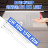 👉 Wardrobe LED Under Cabinet Light 5V Hand Sweep Sensor 20 30 40 50 cm Bedroom Night Lamp USB Kitchen Closet Bar
