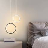 👉 Hanger Round Circle LED Pendant Lights for Modern Dining Room Bedroom Bedside Light Hanging Lamp Fixtures Living Decoration