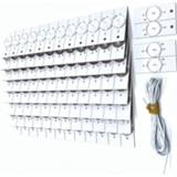 👉 Lens 100Pcs 3V SMD Lamp Beads with Optical Fliter Backlight Bead for 32-65 inch LED TV Repair
