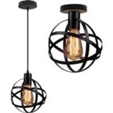 👉 Hanger Modern Nordic Led Pendant Lights Retro Iron Hanging lamp Spherical Light Home Living Room Kitchen Fixture Decoration
