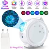 Projector kinderen Colorful Starry Galaxy Blueteeth USB Voice Control Music Player LED Night Light Charging Projection Lamp Kids Gift