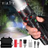 👉 Zaklamp Christmas High Power XHP50.2 LED Flashlight Xlamp Aluminum Hunting L2 Waterproof Torch Light Powerful Lanterna GifBy 18650 26650