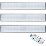 👉 Wardrobe 2020 new 20LEDs LED Under Cabinet Light remote controller USB rechargeable Closet Lamp Night Lighting for Stair