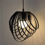 👉 Hanger Vintage Pendant Light Creative Shell Shaped Iron Chandelier Ceiling Lamp Coffee Room Decor Fixture Household Lighting