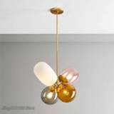 👉 Ballon Nordic Colorful balloon Glass LED Pendant Lights Lovely Children Room Bedroom Dining Hanging Lamps Lighting Luminaire decor