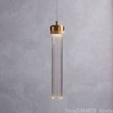👉 Hanger Post-Modern Light Luxury Long Glass Pendant Lamp Creative Nordic Living Room Minimalist Bedroom Bedside Lustre Lights