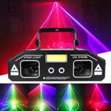 👉 Projector WUZSTAR Three-in-one Laser Scanning DMX512 Controller LED Hybrid Effects Voice Control Stage KTV Show Decoration