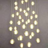 👉 Hanger Modern Crystal Pendant Lights Lamps Fixtures Living room Interior Ladder Corridor stairs Decora Dining Lighting luminaire