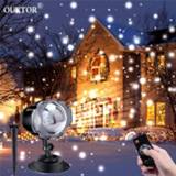👉 Projector Christmas Moving LED Snowfall Laser Light Snowflake Spotlight Showers IP65 for Party Holiday Decoration Indoor Outdoor