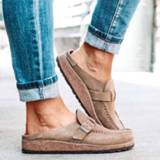 👉 Shoe vrouwen 2020 Summer Women Casual Shoes Round Toe Wear-resistant Rome Retro Style High Quality Beach Female Outdoors