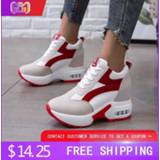 👉 Women sneakers shoes for women Platform Shoes Women Breathable Height Increasing Shoes Trainers Sneakers Woman zapatillas mujer