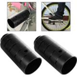 👉 Bike steel 1 Pair Bicycle Foot Stand Pegs Accessory BMX Axle Peg Front Rear Wheel Axis Cylinder Pedal