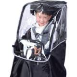 👉 Regenjas transparent PVC Raincoat Rain Cover Wind for Child waterproof Bike Seat accessories Bicycle Cove