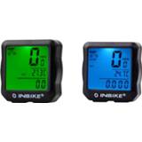 👉 Bike INBIKE Wired Bicycle Odometer Waterproof Backlight LCD Digital Cycling Computer Speedometer Suit for Most Bikes