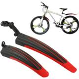 👉 Bike 2020 New 2 Pcs Bicycle Mudguard Mountain Fenders Set Mudguards Wings For Front And Rear