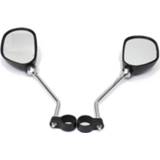 👉 Bike 2pc Rear Mirror 360 Degree Rotation Bicycle Rearview Suitable For Mountain Road MTB Handlebar Left Right