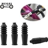 👉 Bike MUQZI 10pcs V-Brake Cable Hoses Protective Case Brake Line dust-proof Trap Rubber Boot Bicycle catheter waterproof Boots