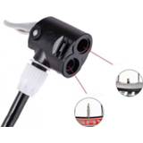 👉 Bike Bicycle Pump Nozzle Hose Adapter F/V A/V Schrader/Presta Valve Converter Double Head Pumping Parts MTB Accessories