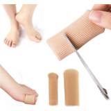 👉 Bandage gel New Fabric Tube Finger Toe Protectors Foot Feet Pain Relief Guard