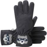 👉 Glove meisjes jongens baby's Children Girls Boys Winter Gloves Baby Cartoon Bear Solid HoT Sale Keep Warm Full Finger Hands Knitted