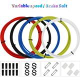 Bike 2/2.5 M Universal Mountain Brake/Shift Cable Bicycle Gear Line Pipe Set