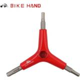 👉 Bike spanner HAND 4/5/6 mm 3 Way Hex Key Wrench Bicycle Repair Tools Cycling MTB Mountain Tool For Y-Shaped