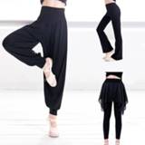 Sweatpant kinderen meisjes Kids High Waist Sport Pants Girl Sweatpants Yoga Running Sportswear Fitness Leggings Flare Dance