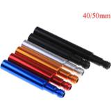 Bike Colorful Tube PRESTA valve Extension Tubular Extender For Bicycle 40/50mm