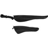 Bike plastic Cimiva 1 Set Universal Bicycle Mudguard Removable Mountain Front/Rear Fender Wings Mud Guards Flaps For 34mm Tube