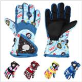 👉 Glove kinderen meisjes jongens 3-7 years old Children Warm Skiing Gloves Winter Waterproof Outdoor play snow Kids Girl Boy Snowboard Riding