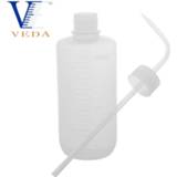 👉 Tattoo LDPE 500ml Safety Wash Bottle Squeeze Squirt with Narrow Mouth Label For Chemistry/Gardening(17oz)