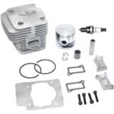 👉 Backpack 51MM Cylinder Piston Kit for Husqvarna 75.6cc Blower 580BFS 578BTF 580BTS 578385001