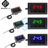 👉 Thermostaat W1209 DM Mini LED Digital Thermostat Temperature Control Thermometer Controller Switch Module DC 12V Waterproof NTC Sensor Probe