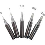 👉 Pencil 5 PCS Soldering Tips T18 Series Fit HAKKO FX-888 FX-888D FX-8801 FX-600 Free Welding Handle Iron Nozzle Bit