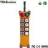 👉 Draagbare radio Telecontrol 8 Single Speed Button Wireless Industrial Crane Remote Control F26-A1 Transmitter